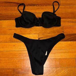 Black bikini